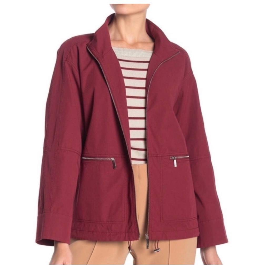 Lafayette 148 New York Kellen Zip Jacket Xl